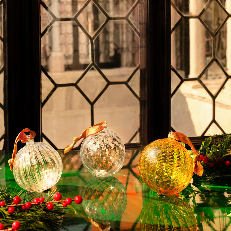 Set of 3 Murano Baubles, ONESIZE, hi-res-1