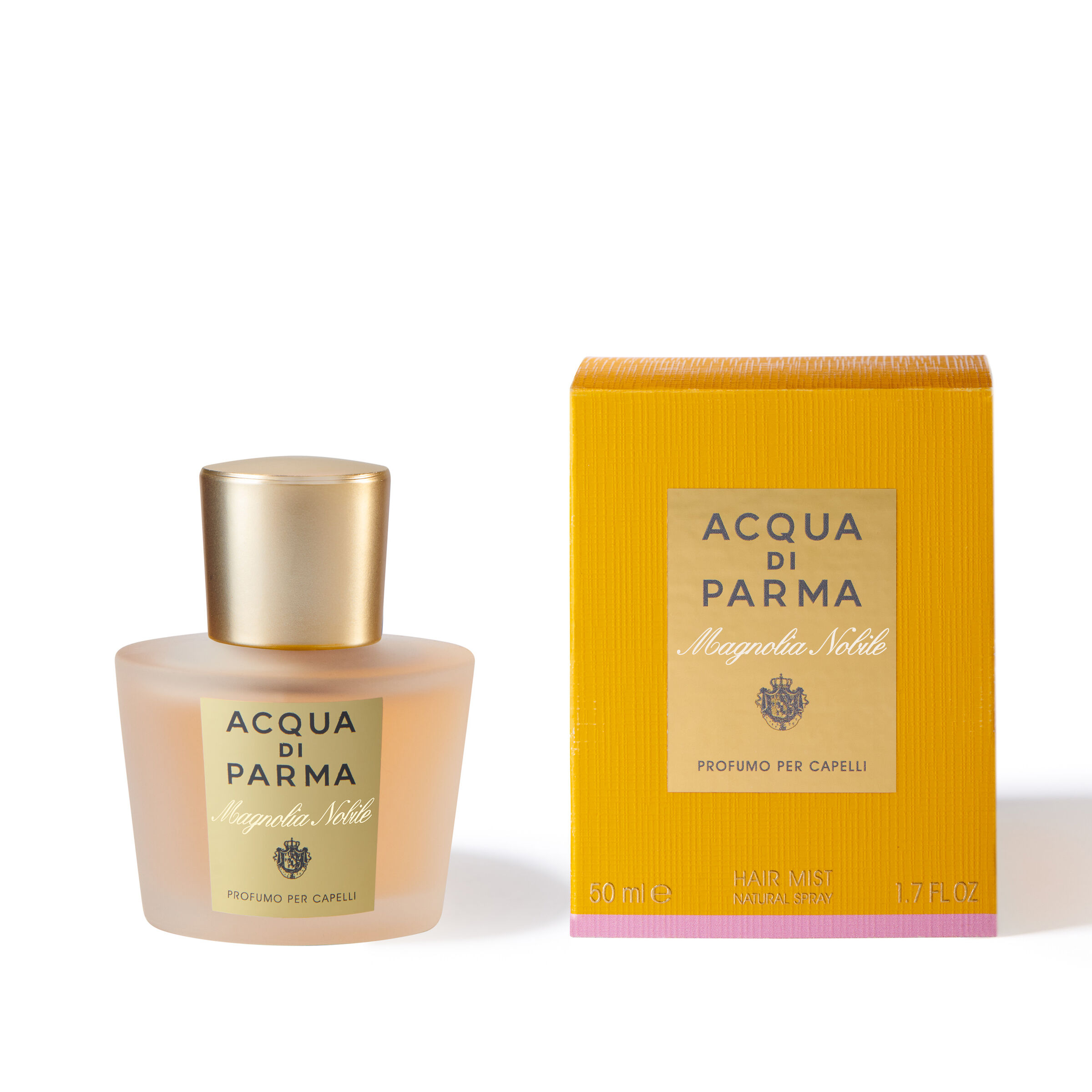 Discover Magnolia Nobile Hair Mist the exclusive hair mist spray by Acqua di Parma. The elegant mists of Magnolia Nobile will leave a delicate