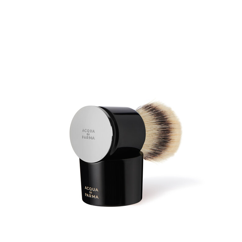 Black shaving brush, ONESIZE, hi-res-1