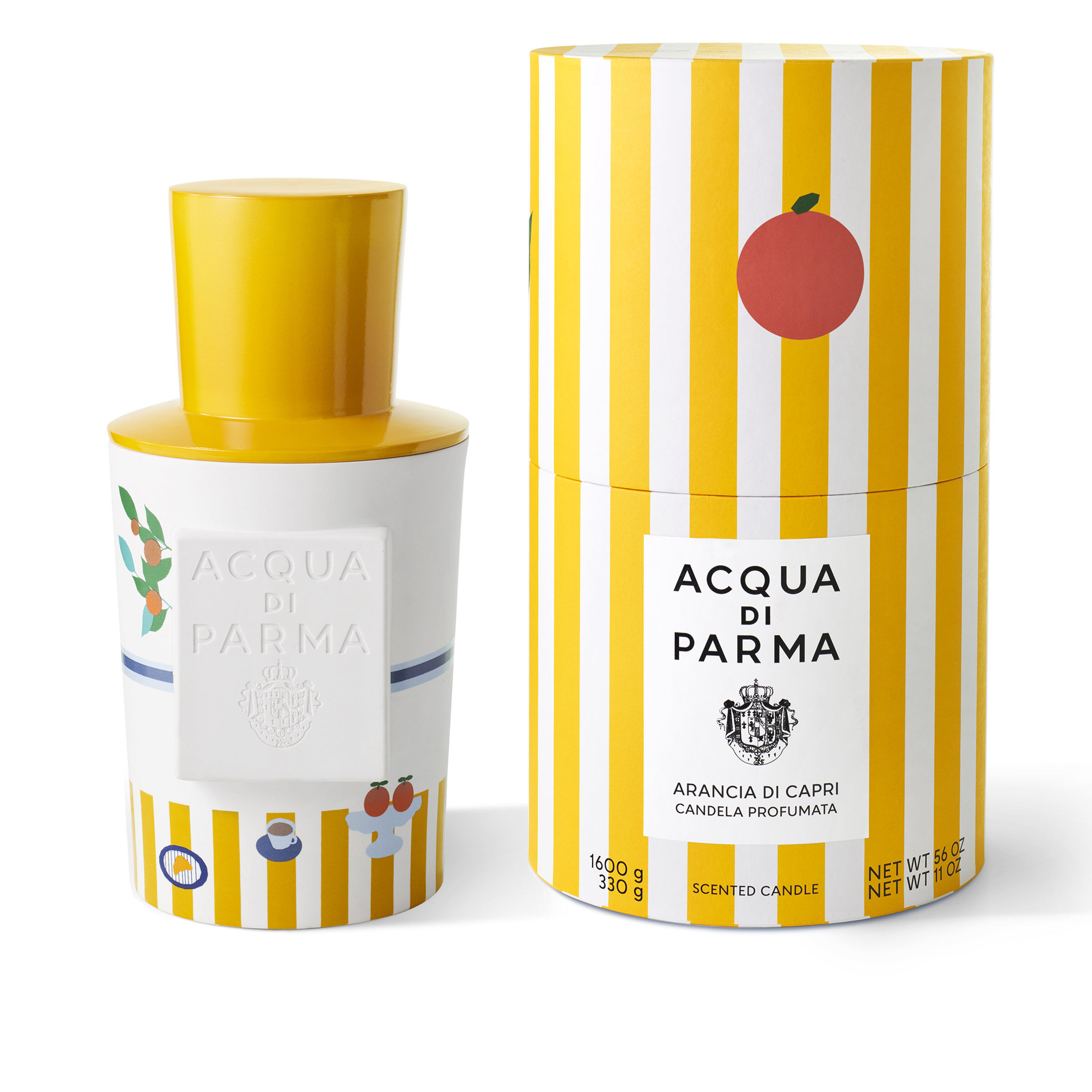 Arancia Di Capri Chapeau! Candle - La Terrazza | Acqua di Parma