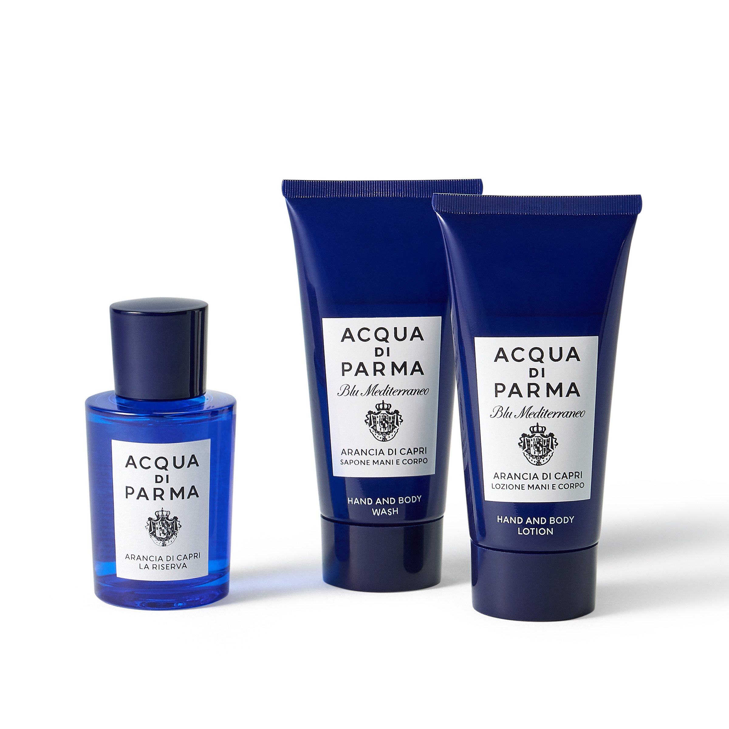 新品 ACQUA DI PARMA Arancia di Capri コフレ Arancia di Capri La Riserva - HOLIDAY COLLECTION | Acqua di Parma INT