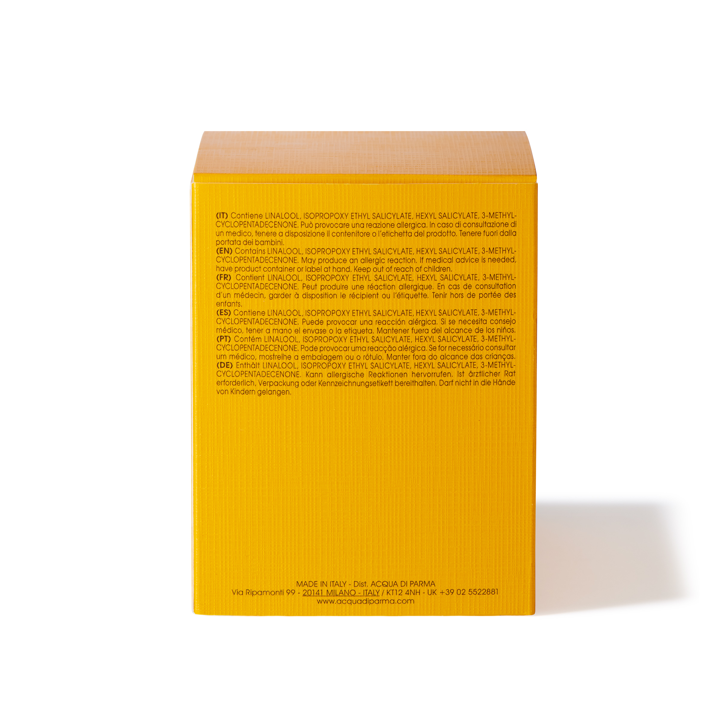 香水(女性用) ACQUA DI PARMA APERTIVO IN TERRAZZA100ml Aperitivo in Terrazza Candle - Italian Moments | Acqua di Parma